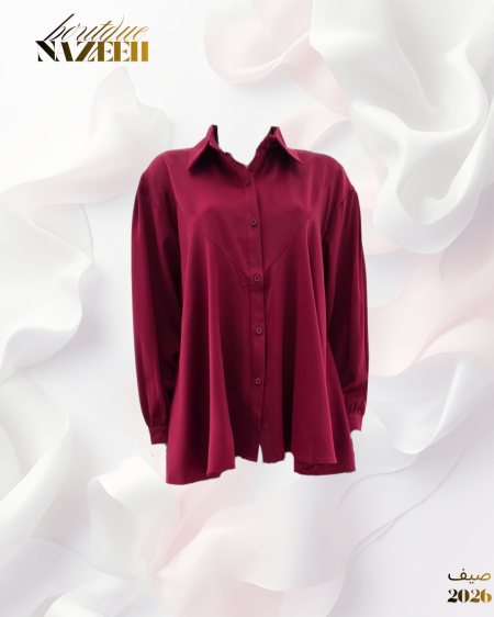 قميص بقصة مميزة